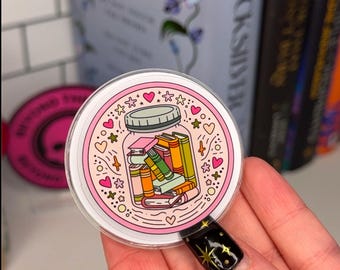 To Be Read Jar eReader Grip | Phone Grip | eReader Holder | Book Lover Gift | Bookish Accessories | Reading Gift | Tablet Holder