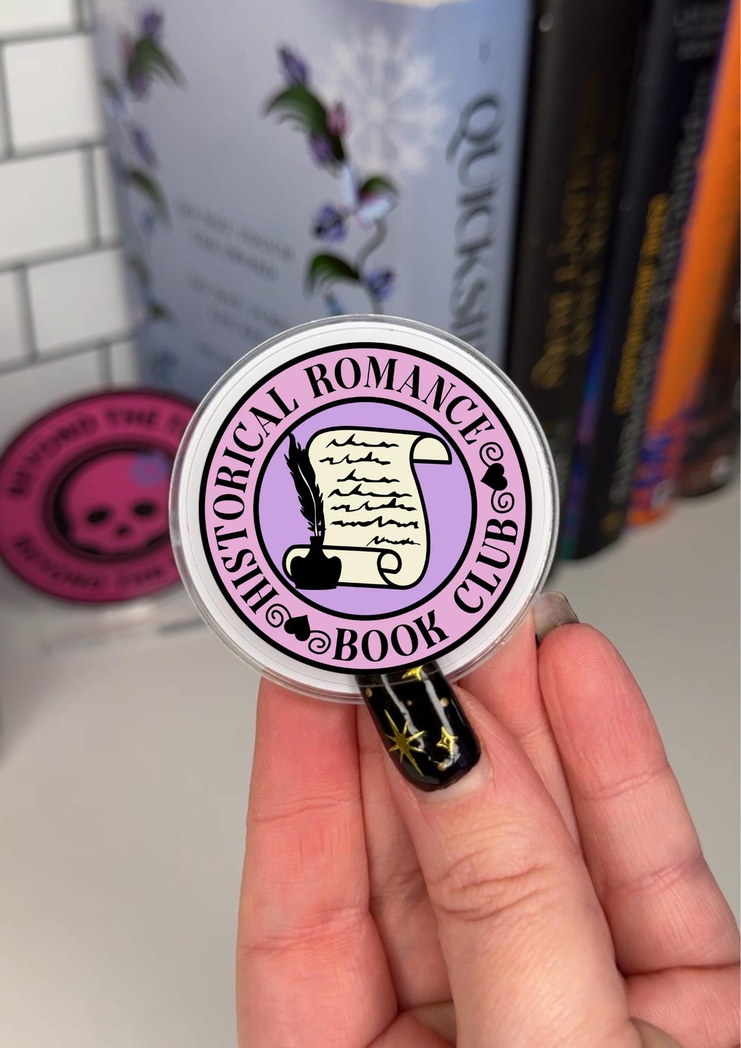 Historical Romance Book Club Ereader Grip | Phone Grip | Ereader Holder ...