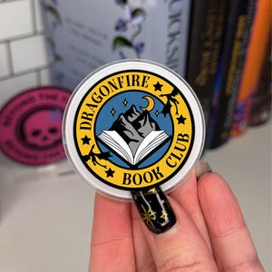 Dragonfire Book Club eReader Grip | Phone Grip | eReader Holder | Book Lover Gift | Bookish Accessories | Reading Gift | Kindle Grip