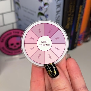 Smut Wheel Book Club eReader Grip | Phone Grip | eReader Holder | Book Lover Gift | Bookish Accessories | Reading Gift | Kindle Grip