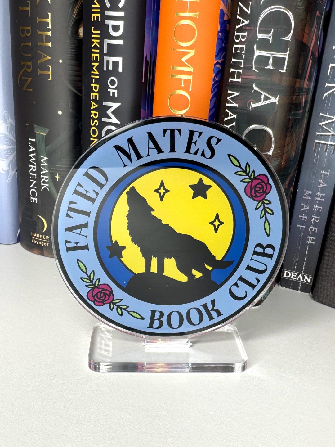 Fated Mates Book Club Book Shelf Buddy Standee | Book Lover Gift ...