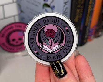 Shadow Daddy Book Club eReader Grip | Phone Grip | eReader Holder | Book Lover Gift | Bookish Accessories | Reading Gift | Kindle Grip