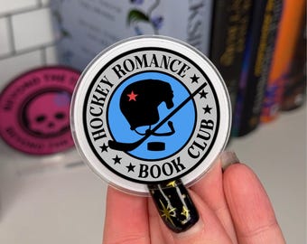 Hockey Romance Book Club eReader Grip | Phone Grip | eReader Holder | Book Lover Gift | Bookish Accessories | Reading Gift | Kindle Grip