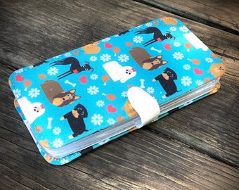 Dogs Lab Retriever Dachshund Poodle Pattern Credit Card RFID Blocker Holder Protector Wallet Purse Sleeves Set of 4 Dogs Lab Retriever Dachshund Poodle Pattern Credit Card RFID Blocker Holder Protector Wallet Purse Sleeves Set of 4