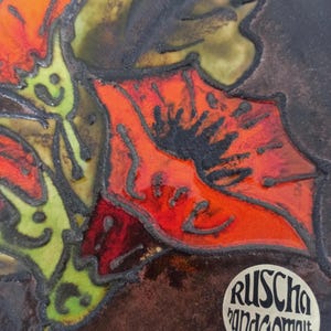 Fat Lava Wall Plate - Etsy