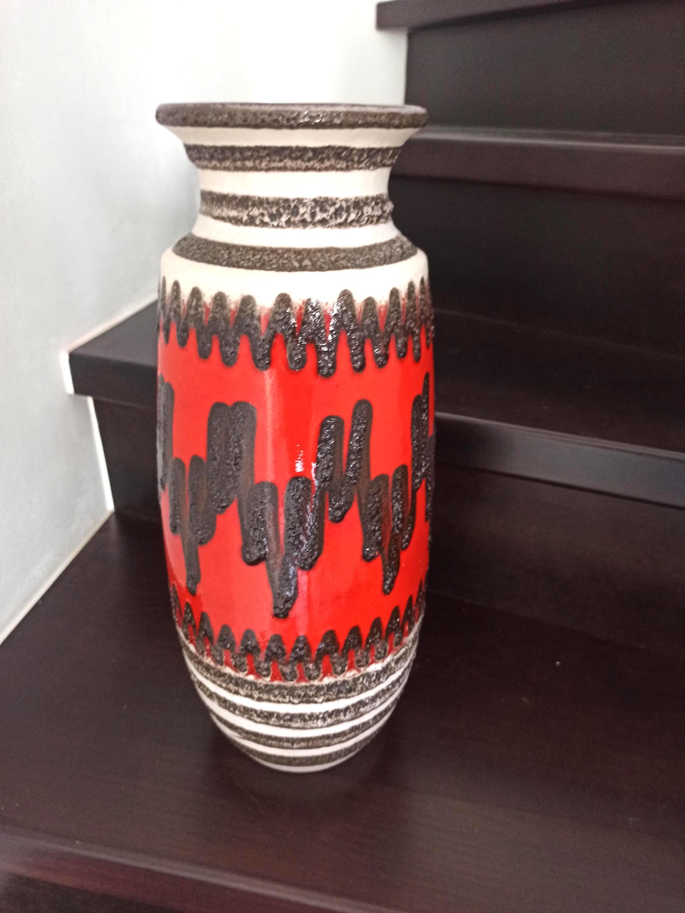 Fat Lava Floor Vase - Etsy