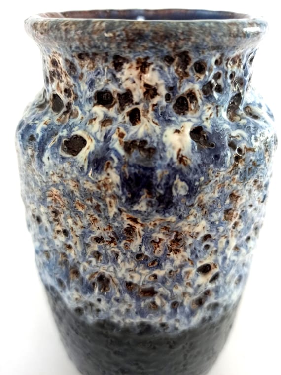 Scheurich Vintage Fat Lava Vase 231-15 West German Pottery 1960's