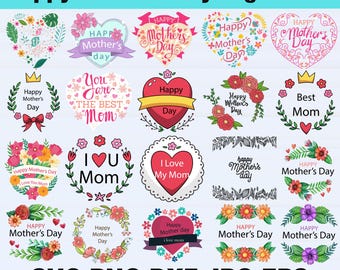 Glückliche Mutter Tag svg Bündel, Muttertags-Zitate PNG JPG Bundle, Mama Wertschätzung Zitate PDF Bundle, spezielle Mutter Liebe, digitaler Download