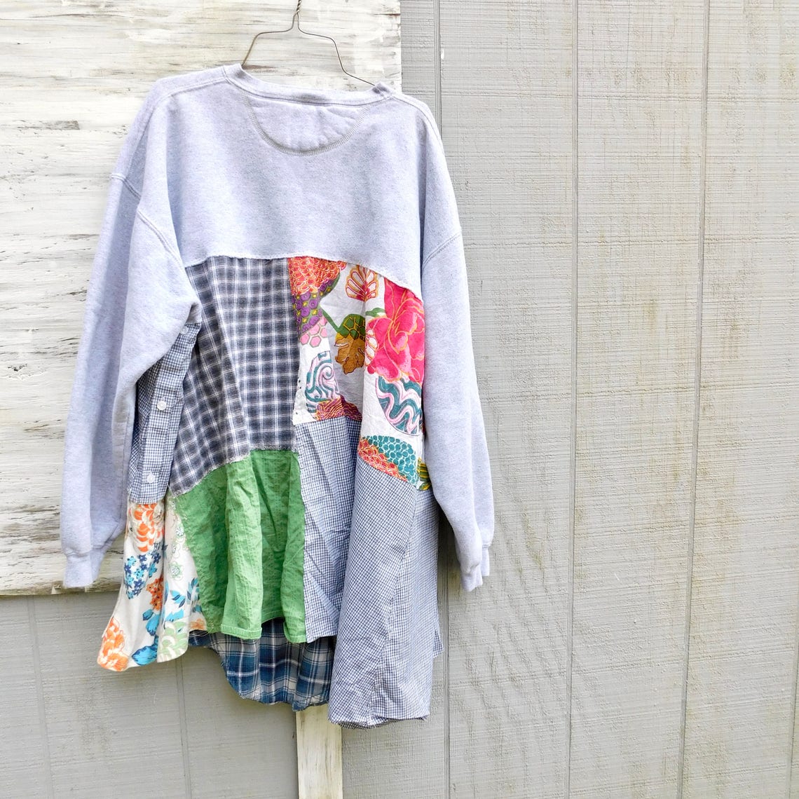 Upcycled Clothing Plus Size Tunic Upcycled Dress Recycled Etsy