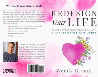 PDF ReDesign Your Life Book by Wendy Bryant, Faith Based Book, Hope, Faith, Jesus