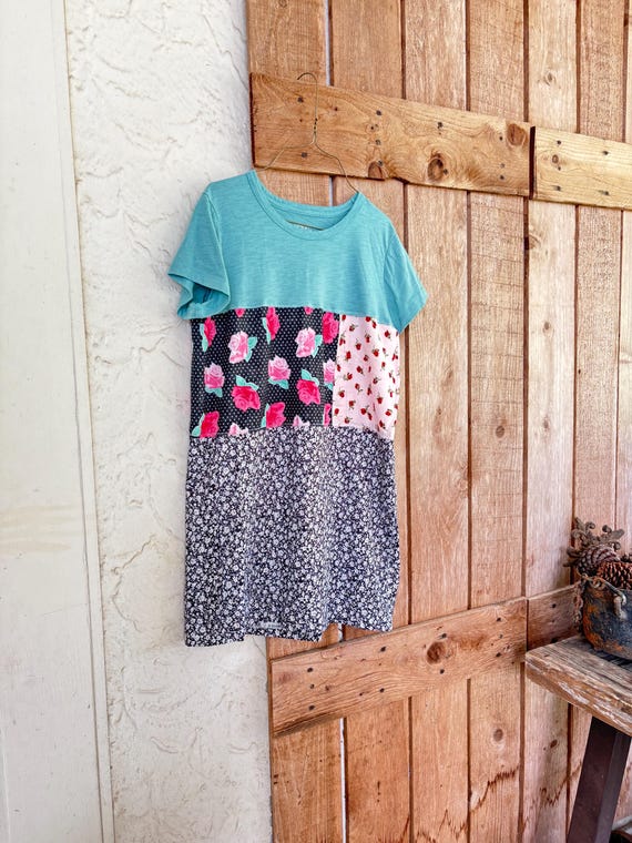 upcycled tee shirt dress Upcycled T-shirt Dress : r/sewing