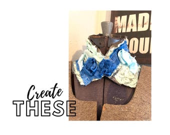 Boho Scarf Sewing Video Class: Upcycled DIY Tutorials PDF Download