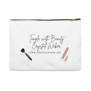 Chic Makeup Accessory Pouch, Cosmetic Bag, Beauty Organizer, Gift for Her, Stylish Travel Case
