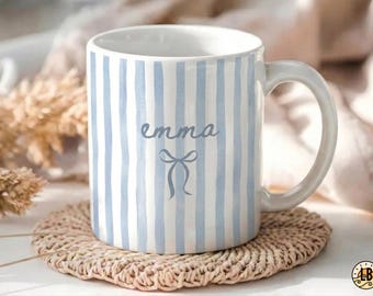 Taza personalizada con nombre | Taza personalizada con nombre, Regalo personalizado para niños, Regalo para niña, Taza de cerámica con nombre para niños