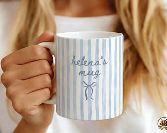 Taza personalizada con nombre | Taza personalizada con nombre, Regalo personalizado para niños, Regalo para niña, Taza de cerámica con nombre para niños