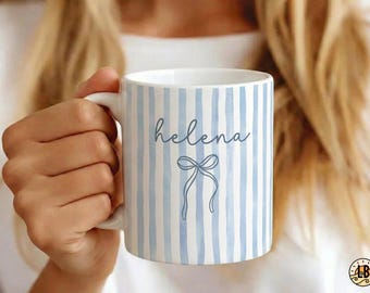 Taza personalizada con nombre | Taza personalizada con nombre, Regalo personalizado para niños, Regalo para niña, Taza de cerámica con nombre para niños
