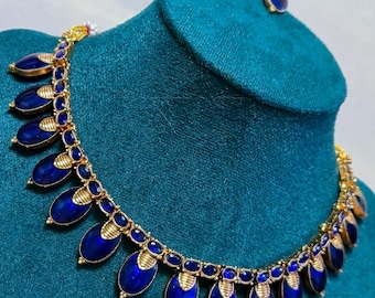 Palakka Short Necklace South Indian jewelry traditional kerala jewelry set