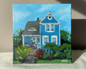 Haus Portrait: Personalisiertes Haus Portrait