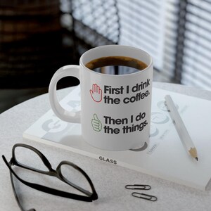 Funny Jumbo Coffee Mug, Coffee Lover Gift, 20oz Mug, Office Humor, Big MUG Club