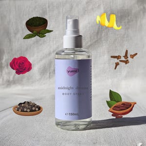 Midnight Dreams Body Spray | Black Tea Fragrance | Unisex fragrance | Perfume | Cologne | Room Sprays