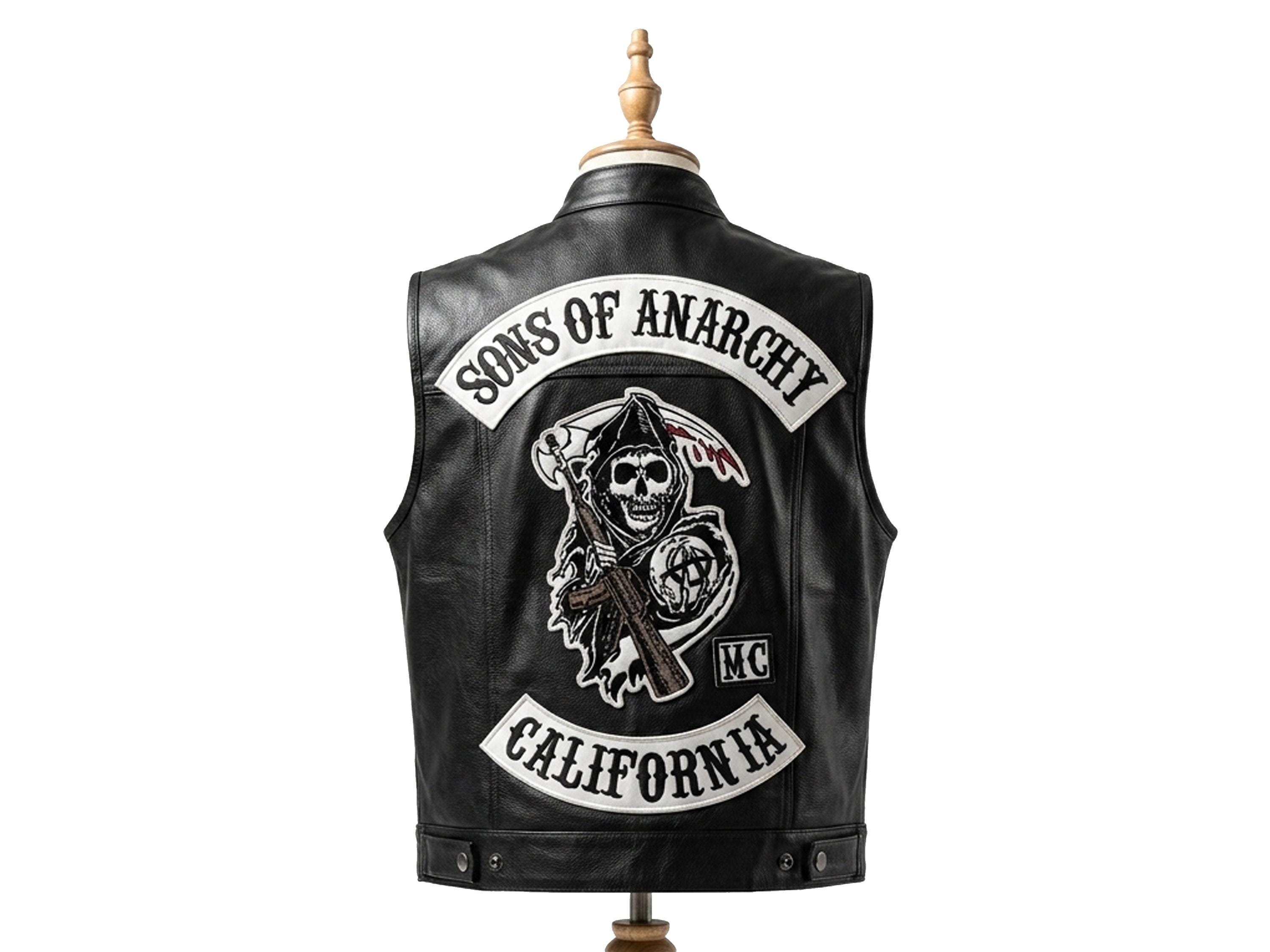 Sons of anarchy vest - Etsy 日本