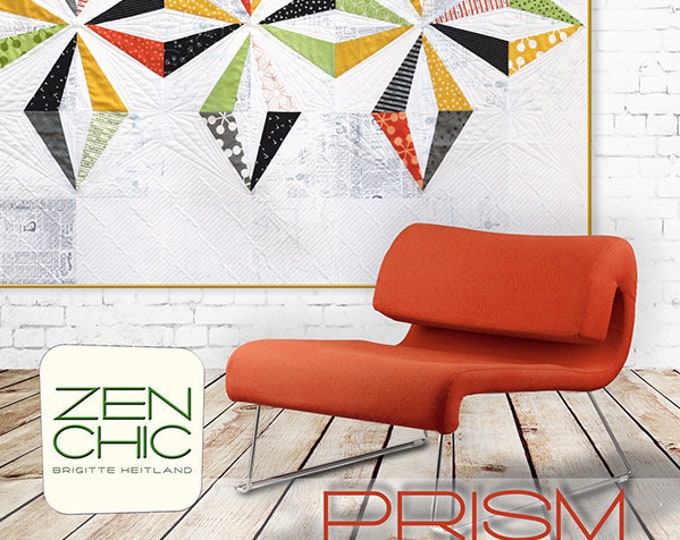 LAST CALL Prism Quilt Pattern, PIQP, Layer Cake Friendly Pattern, Paper