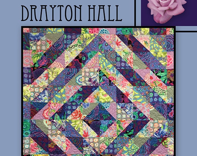 Truffles Quilt Pattern, Villa Rosa Designs VRDMC087, Modern Throw Lap