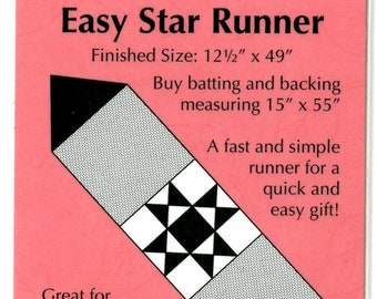 Rail Romp Table Runner Quilt Pattern, TINY13, Yardage Friendly Table ...