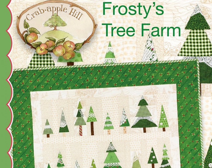 Frosty's Tree Farm Quilt Pattern Christmas Trees Wall Etsy