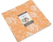 All Hallows Eve Layer Cake, Moda 20350LC, 10 quot Inch Precut Fabric Squares, Floral Halloween Colors Layer Cake Fabric, Fig Tree