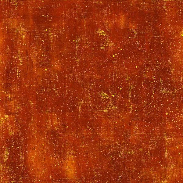 Cleo - Golden Scratched Texture Red Tonal Fabric, Timeless Treasures CLEO-CM1887 RED, Rust Gold Metallic Fabric, By the Yard