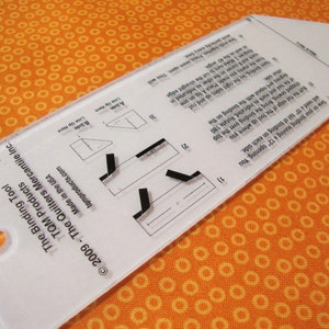 The Binding Tool, TQM Products TQMBT, Quilter&#39;s Binding Tool Template, Mitered Binding Tool, Gift for Quilter, Quilting Must Haves