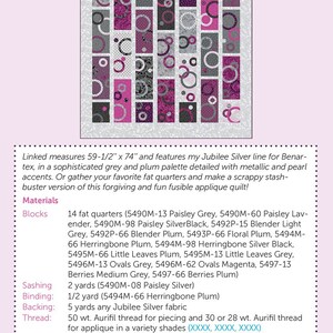 LAST CALL Linked Quilt Pattern, Amanda Murphy Design AMD086, Fat ...
