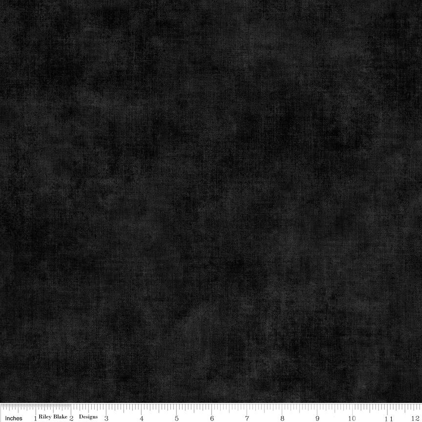 REMNANT 32 of Black and Grey Blender Fabric C200-18 