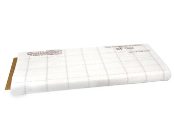 2.5&quot; Pix Smart Grid Interfacing Refill Panel, Quiltsmart QS 65028, Pre-Printed Fusible Interfacing, Watercolor Pixel Quilting Grid