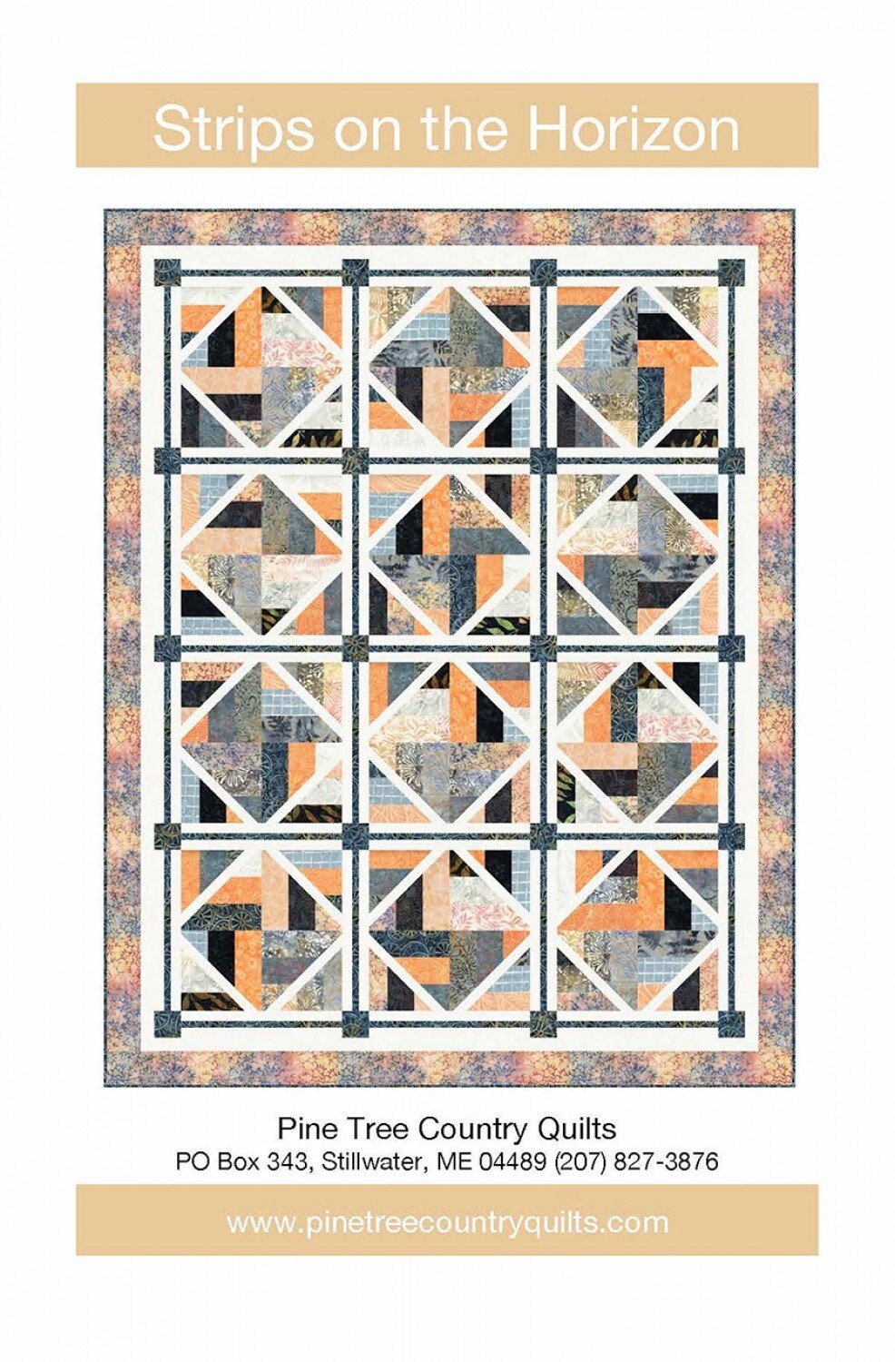 All Aboard Quilt Pattern - Pine Tree Country Quilts