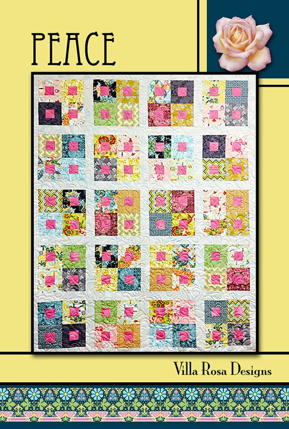 Polka pattern card by Villa Rosa Designs Jelly Roll Friendly