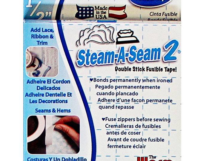 Steam A Seam 2 1/2 Fusible Tape Double Stick Fusible Tape Iron on Tape
