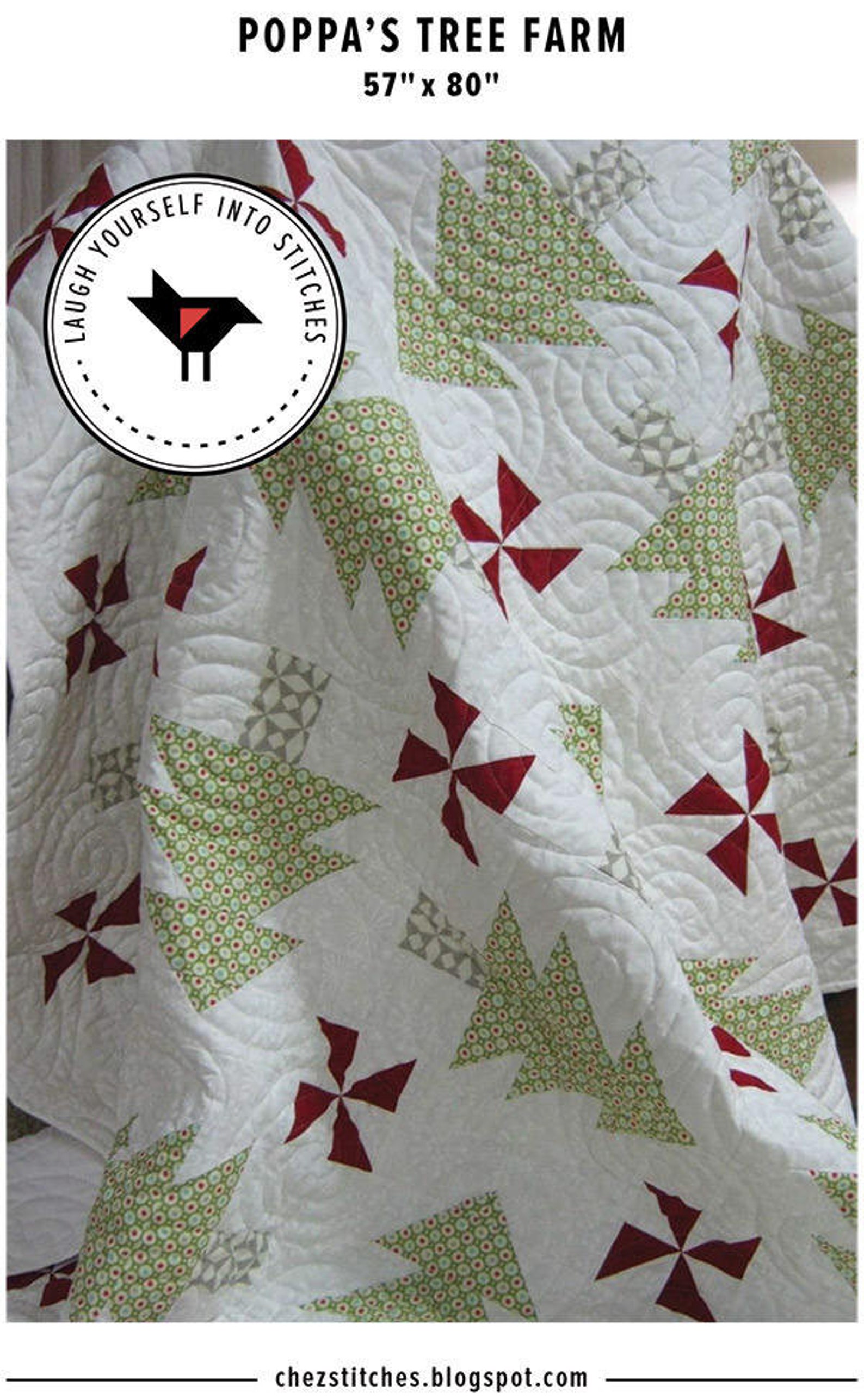 Poppa's Tree Farm Quilt Pattern LYS102 Christmas Tree Etsy