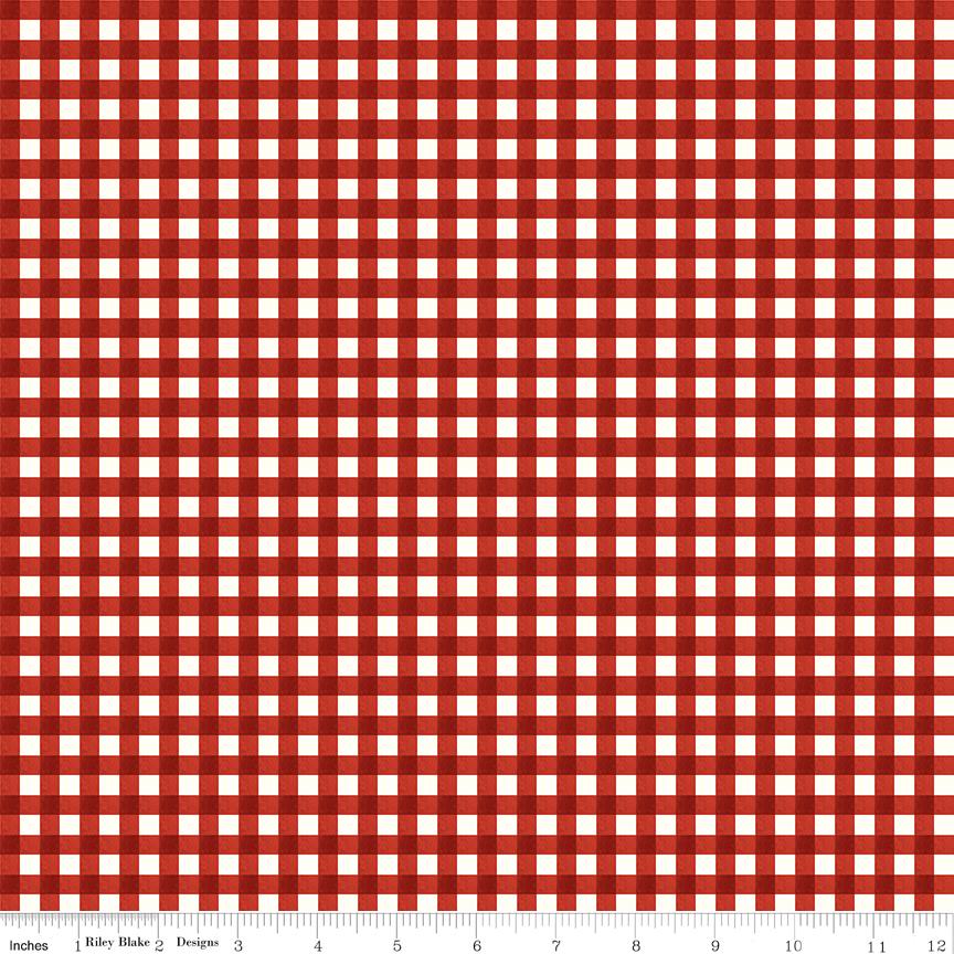 Kelsey Carlson Charming Christmas Charm Pack - 42 Pre-Cut 5-Inch Fabric Squares, Riley Blake Designs, 100% Cotton For Quilting