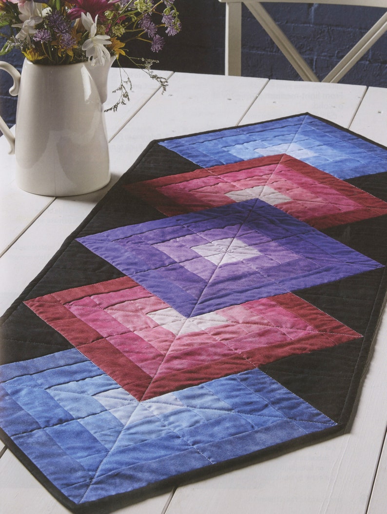 Log Cabin Variations Quilt Pattern Book 141415 9 Projects Etsy