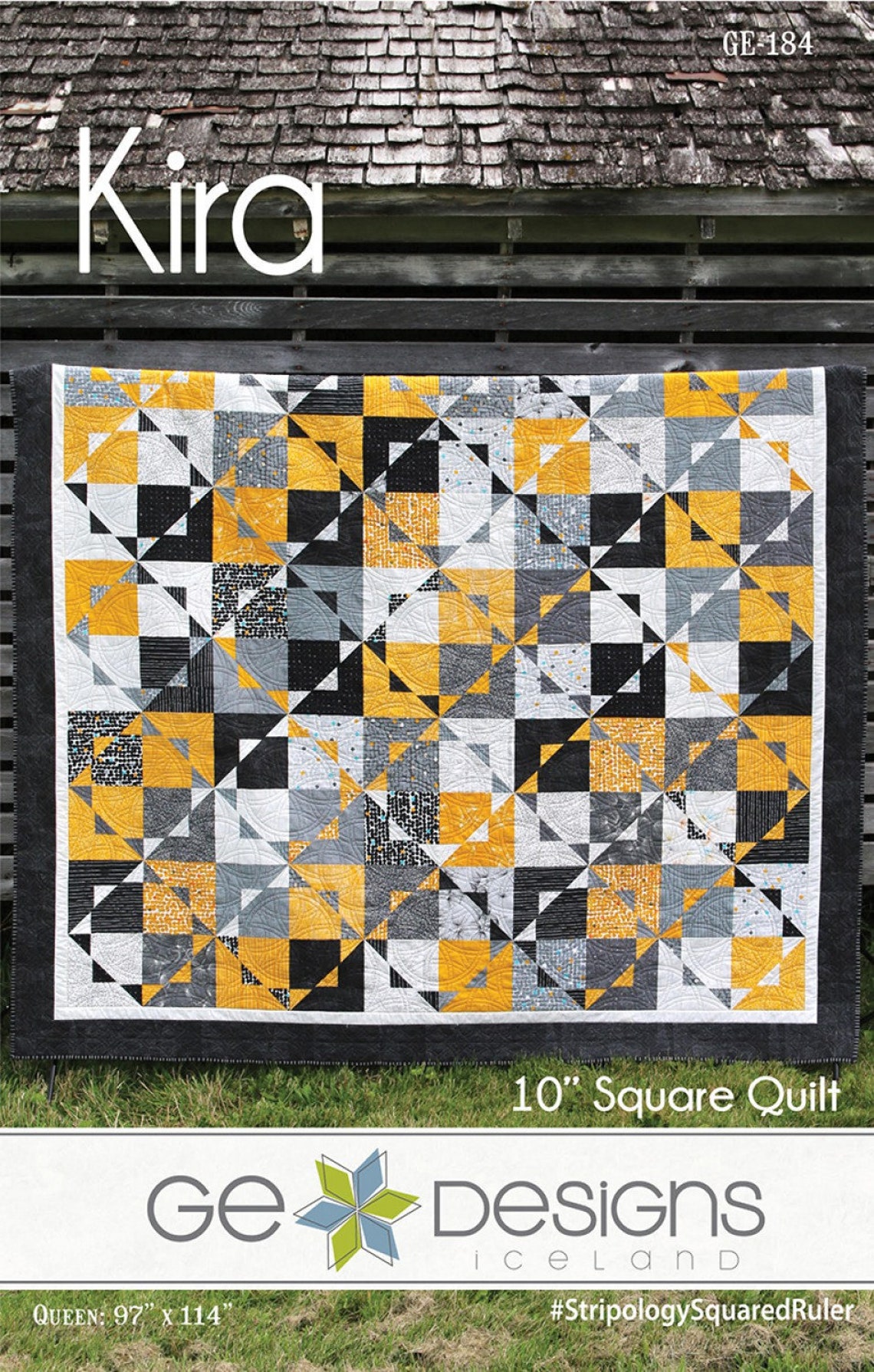 Kira Quilt Pattern Layer Cake Friendly Stripology Ruler Etsy
