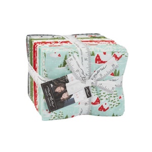 LAST CALL Merry Little Christmas 36 Fat Quarter Bundle, Moda 55240Ab, 18 x 22 Fabric Cuts, Christmas Fabric FQ Bundle, Bonnie Camille