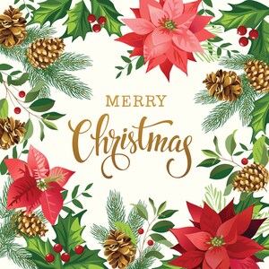 Merry Christmas 57" Square Fabric Panel, Moda 33431 13P, Gradients Holiday Fabric Panel, Large Wholecloth Throw Quilt Panel