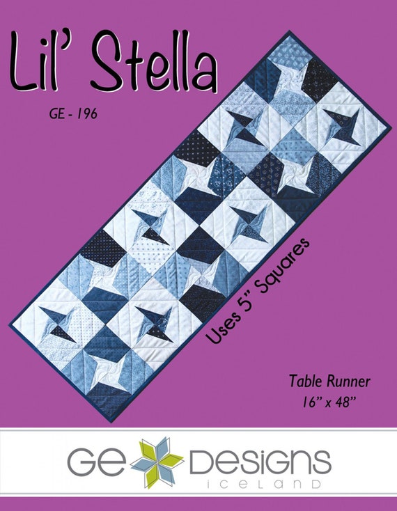 Belle Amie Quilted Table Runner Pattern