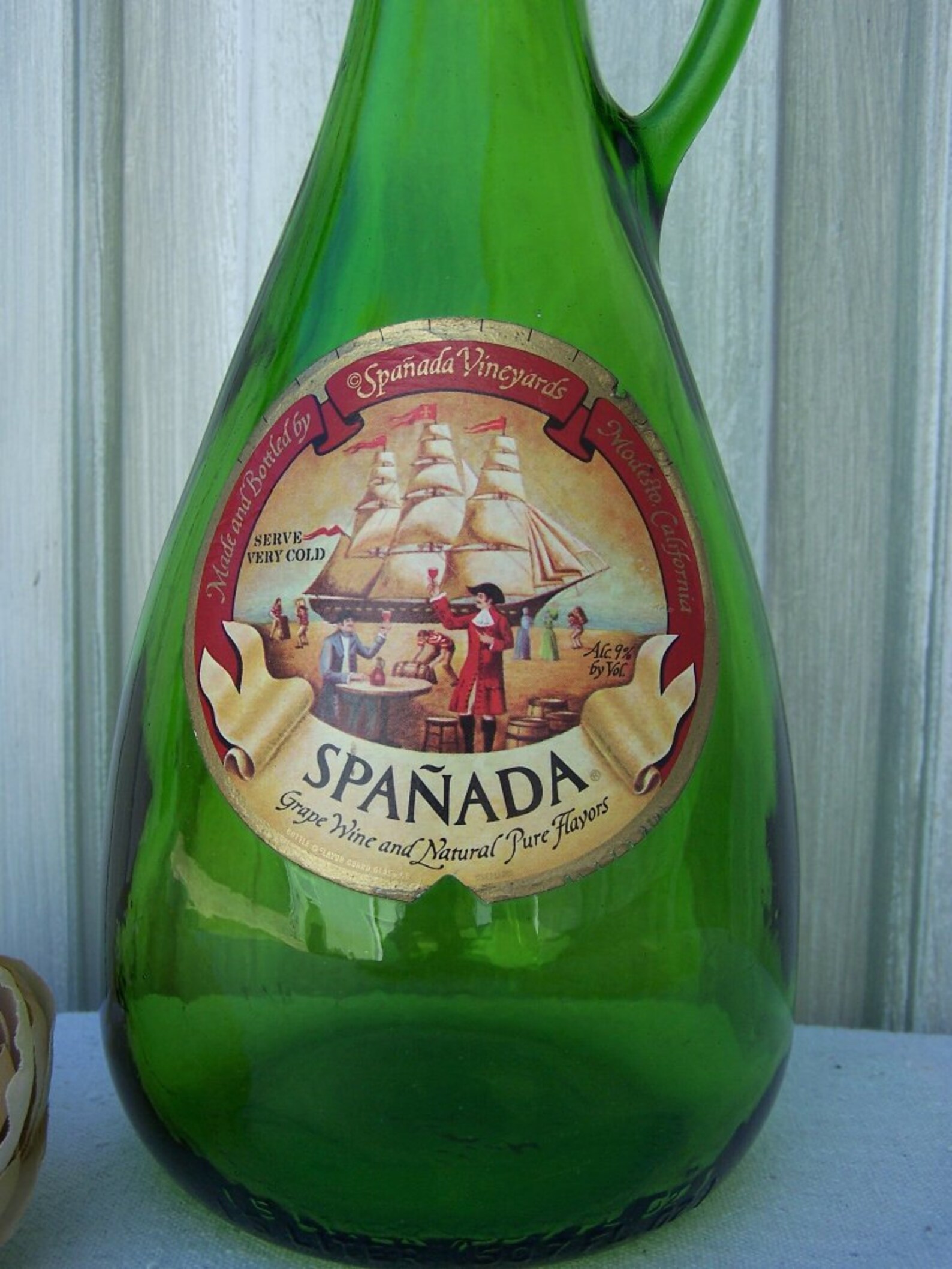 Vintage Spanada Wine Bottle from Gallo Etsy