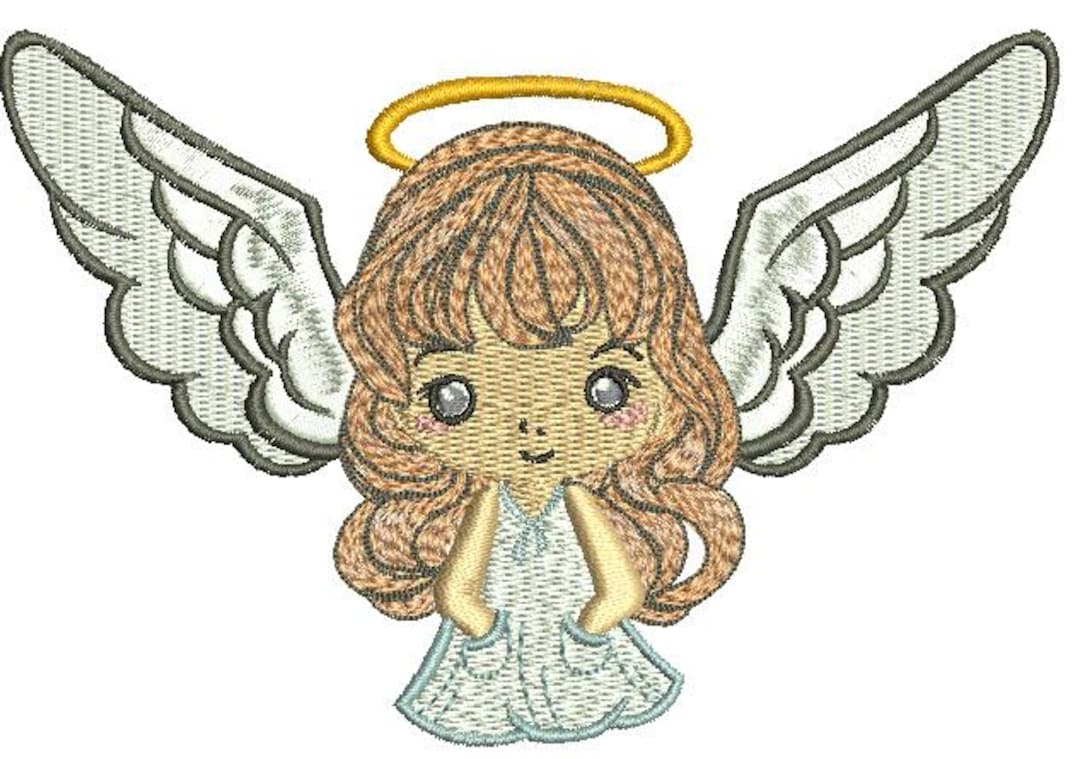Little Angel Machine Embroidery Designs, Instantly Download - Etsy
