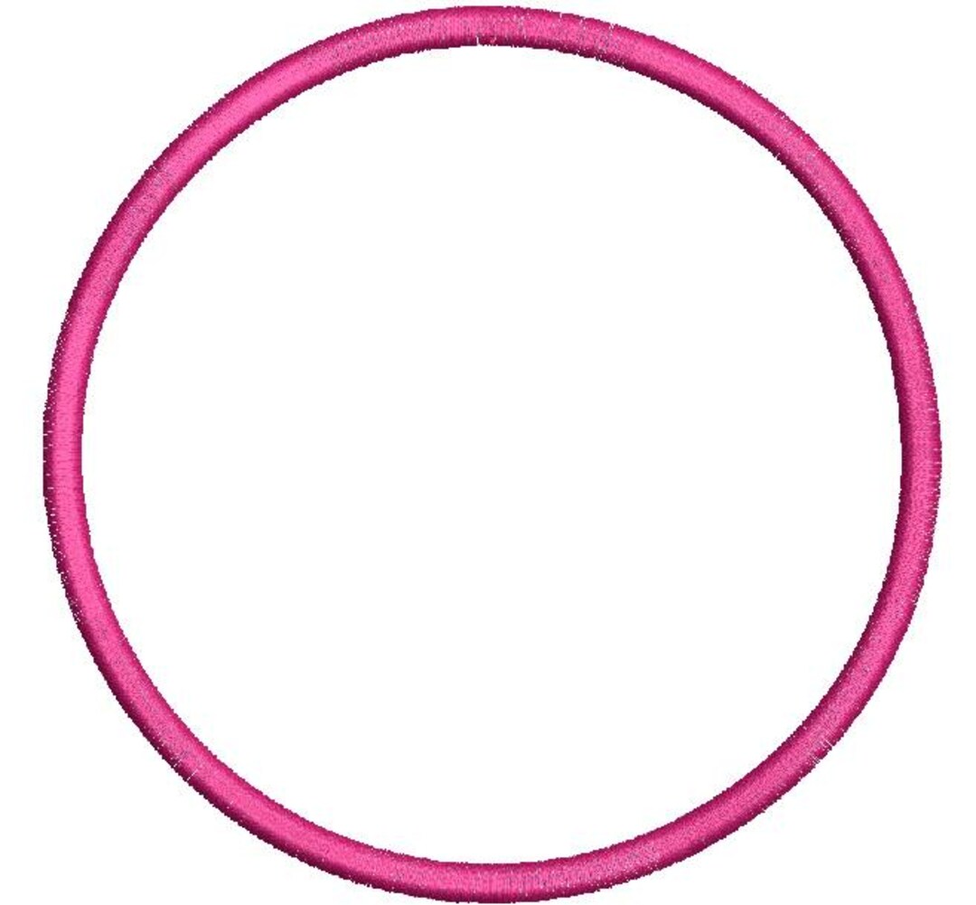 Circle Applique (patch) Machine Embroidery Designs, Instantly Download ...