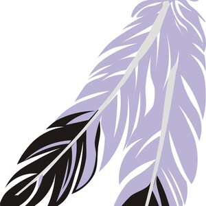 feather amulet  SVG. dxf, PNG. EPS. jpg big size 300 dpi