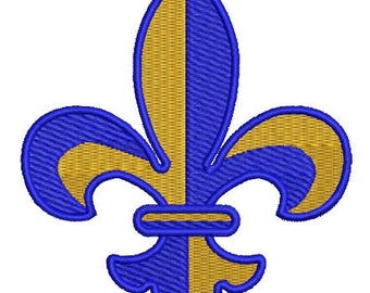 Fleur de lis lys French France Monarchy Symbol  Machine Embroidery Designs, instantly download